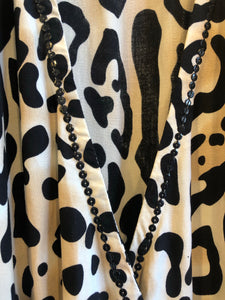 Odette Leopard Print Wrap Dress