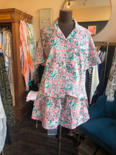Load image into Gallery viewer, PINK WINTER JASMINE SHORT-SLEEVE PJ SET