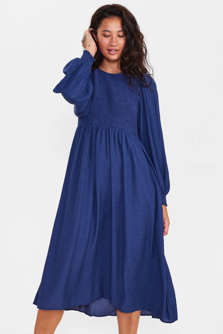 Nucaltine Dress - Dark Sapphire