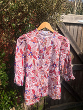 Load image into Gallery viewer, Liona Floral CottonBlouse