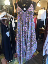 Load image into Gallery viewer, Indian silk Jumpsuit - pastel floral
