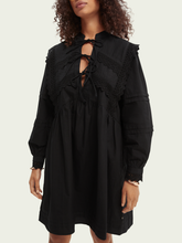 Load image into Gallery viewer, Broderie anglaise organic cotton mini dress