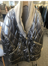 Load image into Gallery viewer, Metallic Reversible Ewen Coat