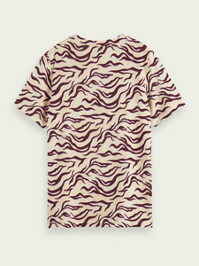 Printed organic cotton T-shirt