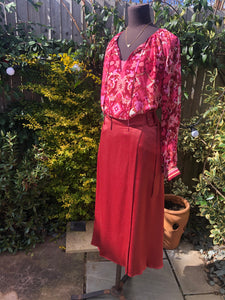 Jupe Flora Skirt - Rosewood