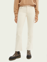 Load image into Gallery viewer, Cream Kick Flared Jeans — Mirage