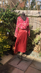 Jupe Flora Skirt - Rosewood