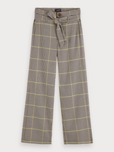 Load image into Gallery viewer, Wide leg high rise trouser