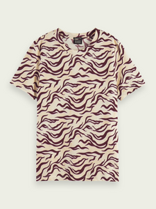 Printed organic cotton T-shirt