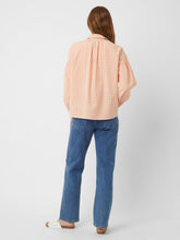 Load image into Gallery viewer, Classic Organic Gingham Popover Shirt - Peach