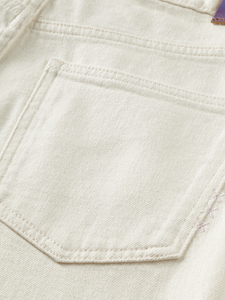 Cream Kick Flared Jeans — Mirage