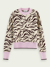 Load image into Gallery viewer, Printed Intarsia organic sweater