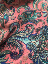 Load image into Gallery viewer, Indian Silk Kaftan Dresses - Pink paisley
