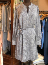 Load image into Gallery viewer, Draped printed dress