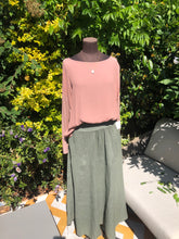 Load image into Gallery viewer, Linen Lili Maxi Skirt - Khaki
