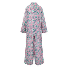 Load image into Gallery viewer, PINK WINTER JASMINE LONG-SLEEVE PJ SET