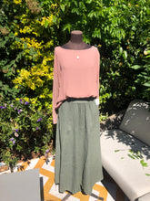 Load image into Gallery viewer, Linen Lili Maxi Skirt - Khaki