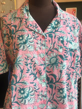 Load image into Gallery viewer, PINK WINTER JASMINE SHORT-SLEEVE PJ SET