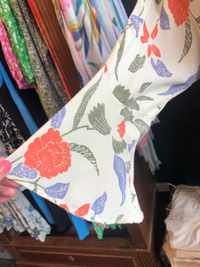 Tropical dress - orange sun