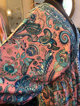 Load image into Gallery viewer, Indian Silk Kaftan Dresses - Pink paisley