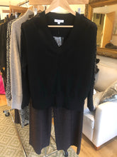 Load image into Gallery viewer, SEQUIN KNIT LS V NK JUMPER